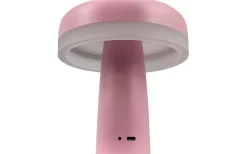 Uppladdningsbara Lampor Inomhus-Dyberg Larsen Porter Uppladdningsbar Bordslampa 16,5cm Rosa