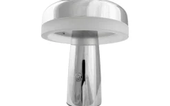 Uppladdningsbara Lampor Inomhus < Dyberg Larsen Porter Uppladdningsbar Bordslampa 16,5cm Krom