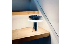 Uppladdningsbara Lampor Inomhus < Dyberg Larsen Porter Uppladdningsbar Bordslampa 16,5cm Krom