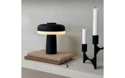 Uppladdningsbara Lampor Inomhus < Dyberg Larsen Porter Uppladdningsbar Bordslampa 16,5cm Svart