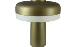Uppladdningsbara Lampor Inomhus < Dyberg Larsen Porter Uppladdningsbar Bordslampa 16,5cm Metallic Grön