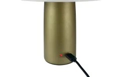 Uppladdningsbara Lampor Inomhus < Dyberg Larsen Porter Uppladdningsbar Bordslampa 16,5cm Metallic Grön
