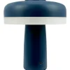 Uppladdningsbara Lampor Inomhus < Dyberg Larsen Porter Uppladdningsbar Bordslampa 16,5cm Indigo Blå