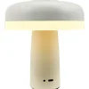 Uppladdningsbara Lampor Inomhus < Dyberg Larsen Porter Uppladdningsbar Bordslampa 16,5cm Pärlvit