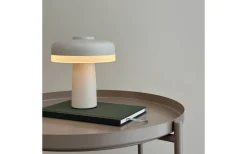 Uppladdningsbara Lampor Inomhus < Dyberg Larsen Porter Uppladdningsbar Bordslampa 16,5cm Pärlvit