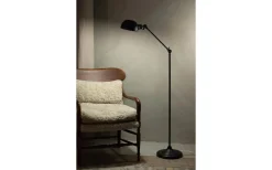 Golvläslampor-Markslojd Portland Golvlampa 143cm Svart