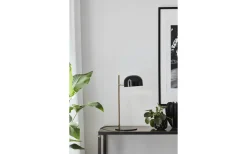 Sovrum|Bordslampor < Markslojd Pose Bordslampa 49cm Svart/Mässing
