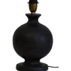 Lampfötter < Hallbergs Positano Lampfot 36cm Svart