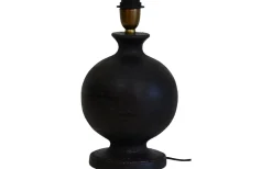 Lampfötter < Hallbergs Positano Lampfot 36cm Svart