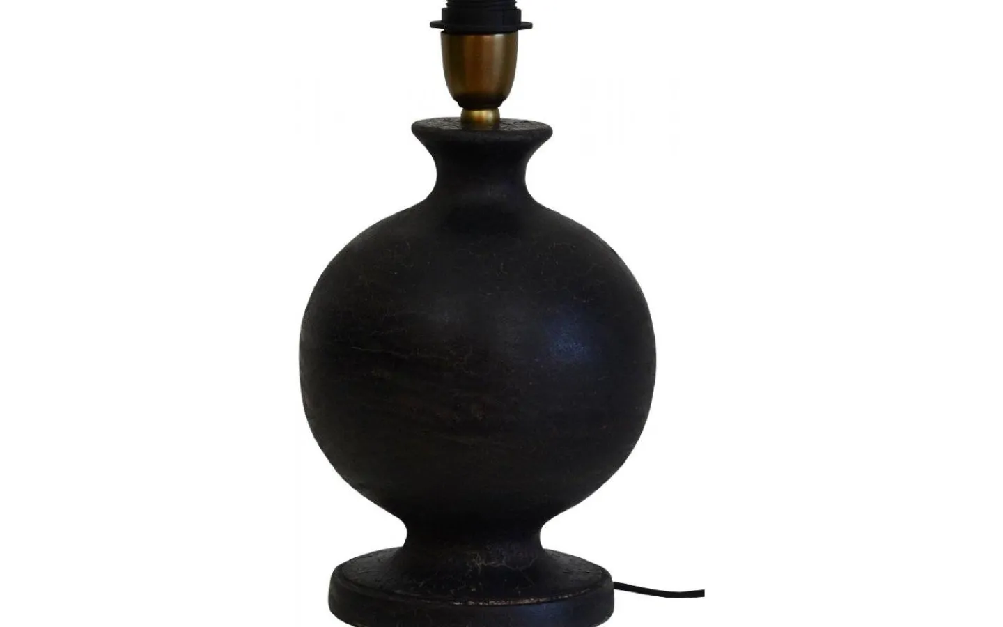 Lampfötter < Hallbergs Positano Lampfot 36cm Svart
