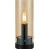 Bordslampor < Markslojd Post Bordslampa 23cm Svart/Amber