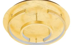 Plafonder < Eglo Pozondon Plafond 38cm LED 3000K 18W Guld