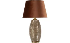 Bordslampor-Mauro Ferretti Prag Bordslampa 79cm Brun