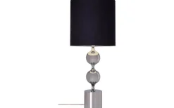 Vardagsrum|Bordslampor < Cottex Prakt Bordslampa 60cm Krom/Svart