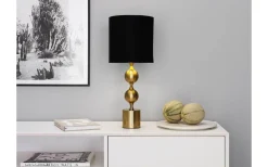 Vardagsrum|Bordslampor < Cottex Prakt Bordslampa 60cm Mässing/Svart