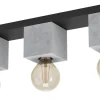 Plafonder < Eglo Prestwick Plafond 49cm Svart/Grå