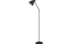 Golvläslampor < Eglo Priddy Golvlampa Svart