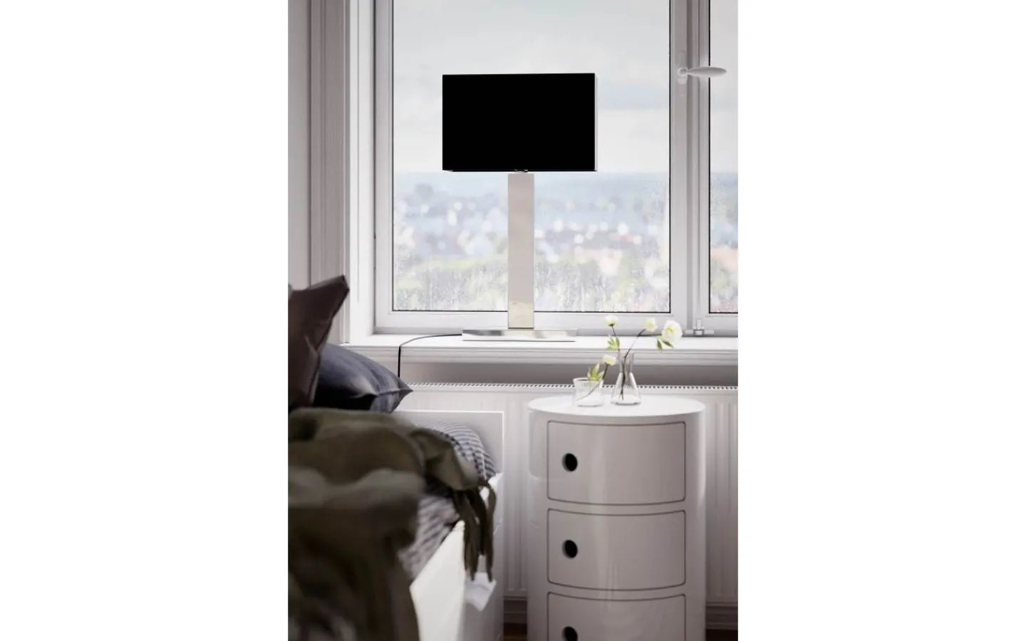 Bordslampor < By Rydens Prime Bordslampa 69cm Krom/Svart