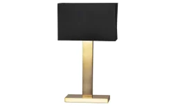Vardagsrum|Sovrum < By Rydens Prime Bordslampa 69cm Mässing/Svart