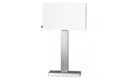 Vardagsrum|Sovrum-By Rydens Prime Bordslampa 69cm Satin/Vit