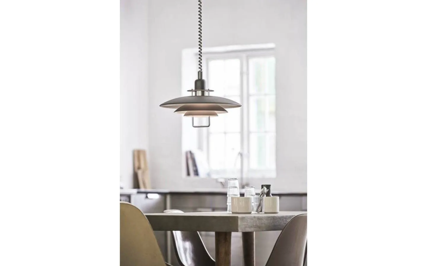 Kök & Matplats-Belid Primus II Hisslampa 43cm Grå