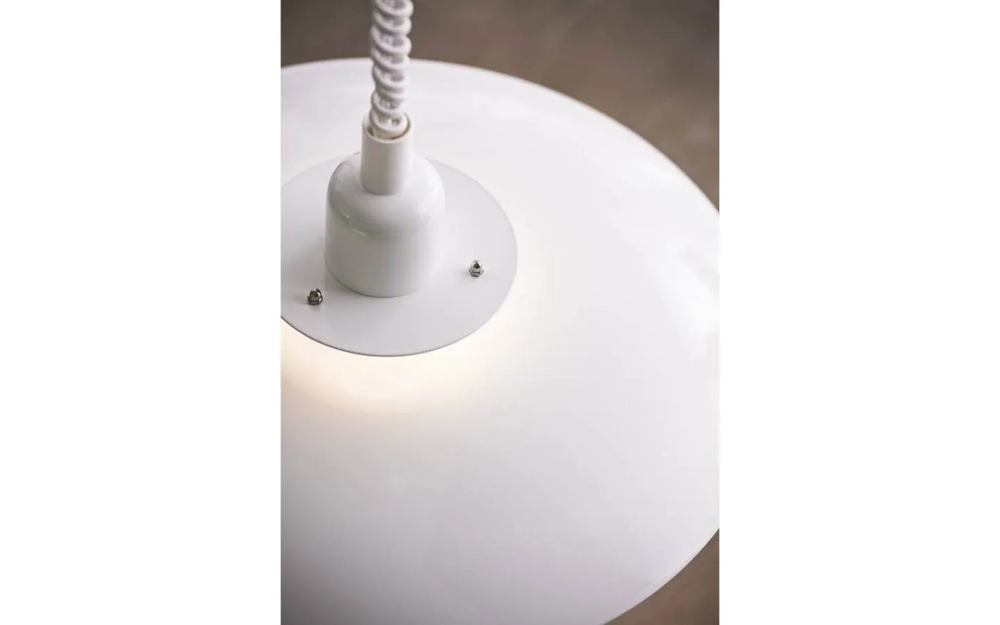 Kök & Matplats < Belid Primus II Hisslampa 43cm Vit/Krom