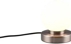 Bordslampor-Reality Prinz II Bordslampa E14 borstat stål