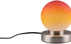 Bordslampor < Reality Prinz II Bordslampa E14 borstat stål/orange