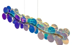 Avlånga Taklampor-Reality Pulse Taklampa LED i krom