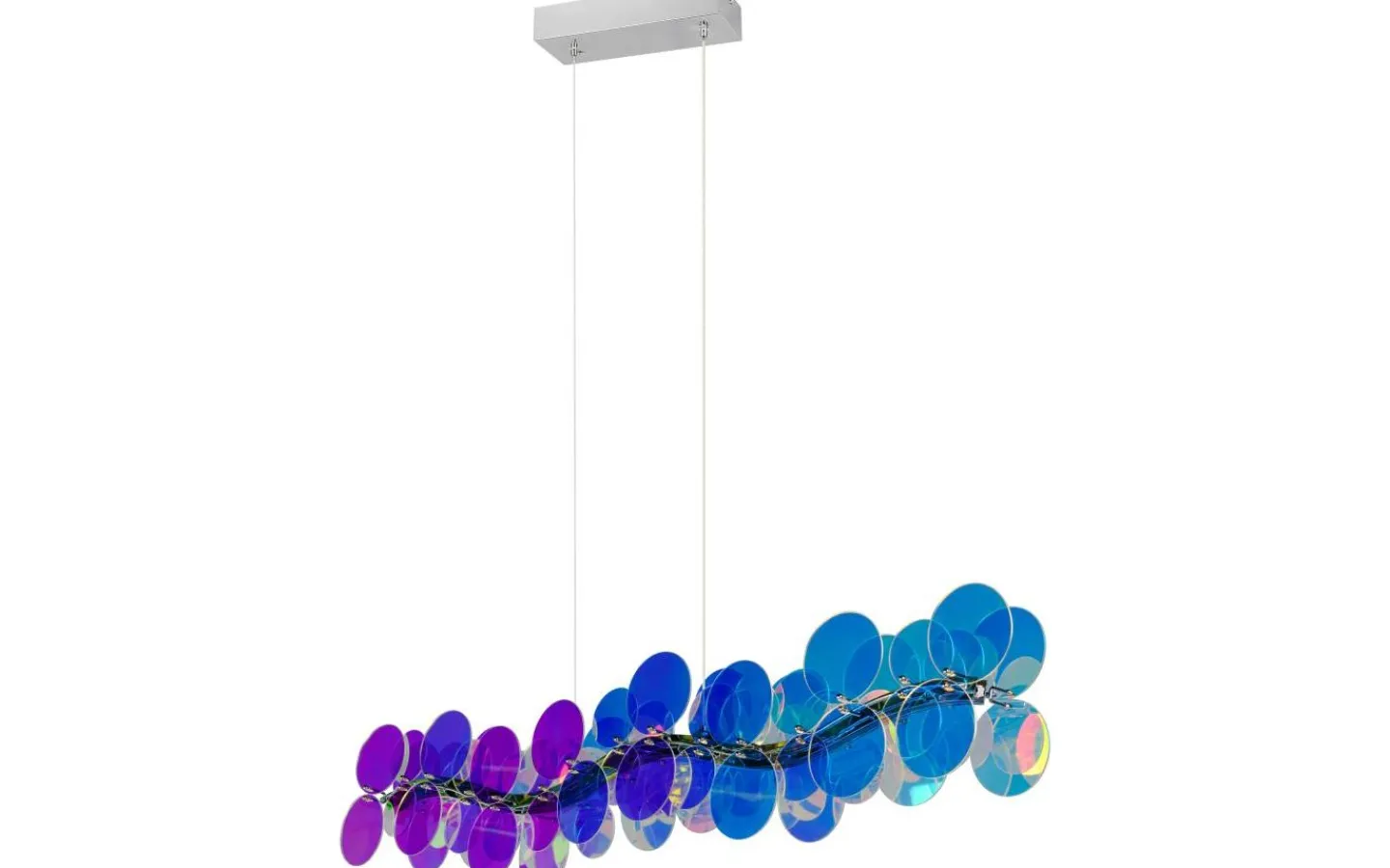 Avlånga Taklampor-Reality Pulse Taklampa LED i krom