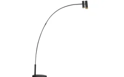 Golvläslampor-By Rydens Puls Golvlampa 217cm Matt Svart