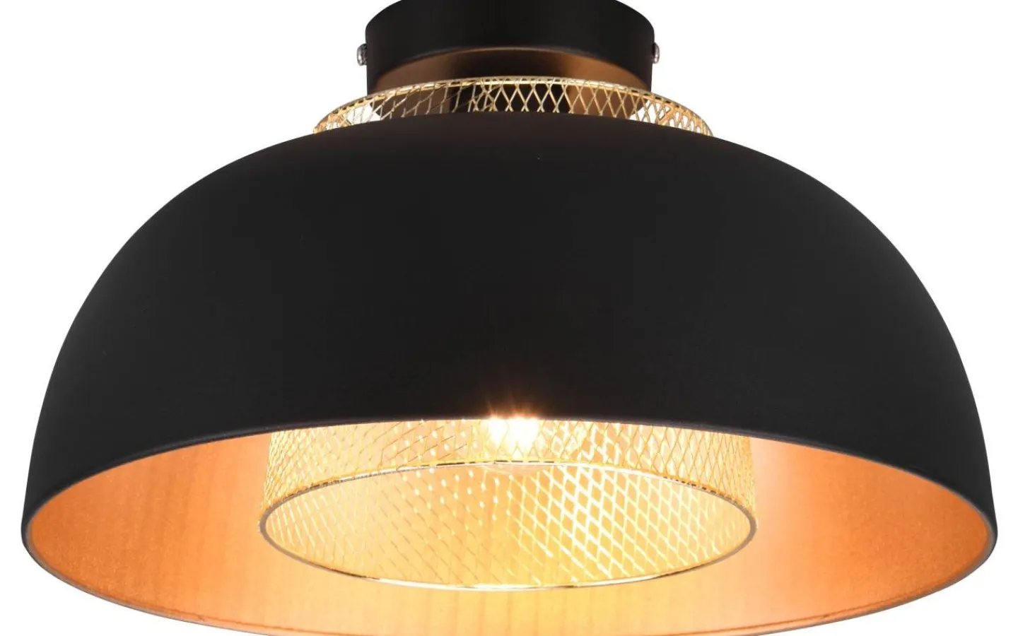 Plafonder-Reality Punch Plafond E27 mattsvart