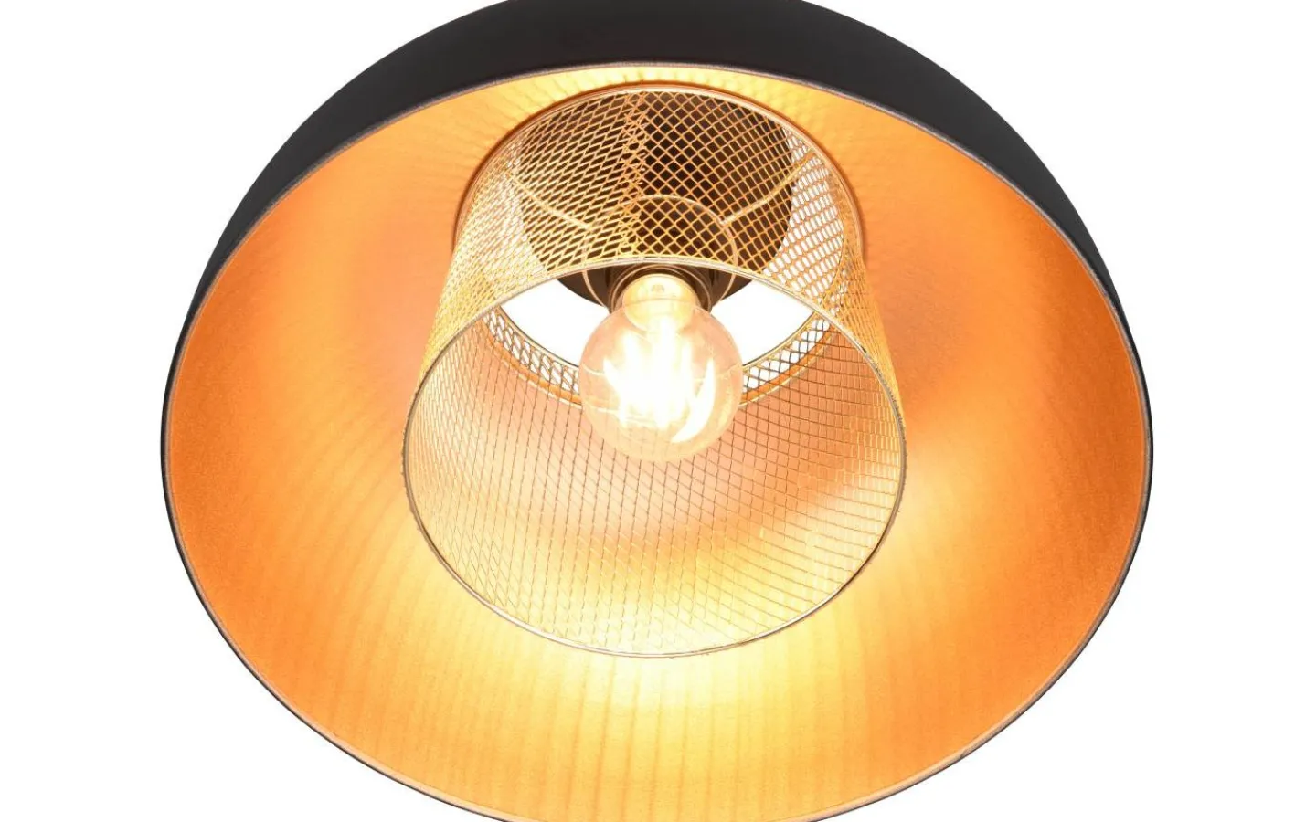 Plafonder-Reality Punch Plafond E27 mattsvart