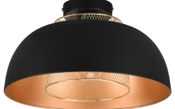 Plafonder-Reality Punch Plafond E27 mattsvart