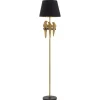 Golvlampor < Mauro Ferretti Punto Golvlampa Papegojor 164,5cm Guld/Svart