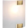 Lampetter-Trio Lighting Pura Vägglampa 20cm E27 antikmässing