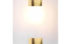 Lampetter-Trio Lighting Pura Vägglampa 20cm E27 antikmässing