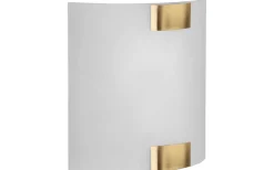 Lampetter-Trio Lighting Pura Vägglampa 20cm E27 antikmässing