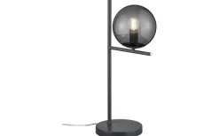 Bordslampor-Trio Lighting Pure Bordslampa E14 antracit