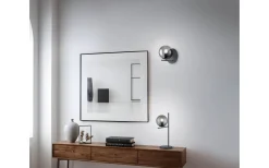 Lampetter-Trio Lighting Pure Vägglampa E14 antracit