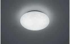 Badrumslampor Tak < Reality Putz Plafond LED 27cm vit stjärnljus IP44