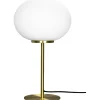 Bordslampor < Dyberg Larsen Queen Bordslampa 49cm Opal/Mässing