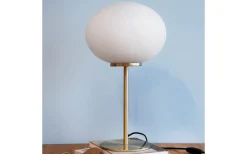 Bordslampor < Dyberg Larsen Queen Bordslampa 49cm Opal/Mässing