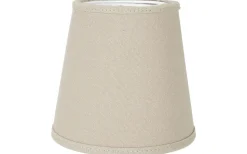 Enfärgade Runda Lampskärmar-PR Home Queen Lampskärm Ø12cm Franza Beige