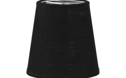 Enfärgade Runda Lampskärmar < PR Home Queen Lampskärm Ø10cm Franza Svart
