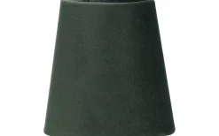 Enfärgade Runda Lampskärmar-PR Home Queen Lampskärm Ø12cm Sammet Smaragd