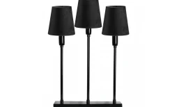 Enfärgade Runda Lampskärmar < PR Home Queen Mini Lampskärm Sammet Ø10cm Svart
