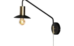 Läslampor < By Rydens Quinn Vägglampa 35cm Matt Svart