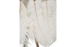 Golvlampor < Mauro Ferretti Quinto Golvlampa Fjäderställ 147cm Vit/Guld