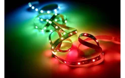 12V Led Slinga < Reality Racer LED-remsa 5m RGB-IC+3000K Komplett Kit Svart